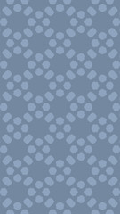 Ornate geometric pattern and two-tone abstract background