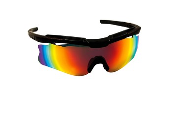Close up view of sport glasses isolated. Sport concept. Beautiful backgrounds.