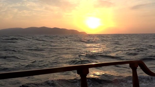 Cruising in the Cyclades in Greece
