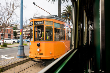 Naklejka premium MUNI San Francisco