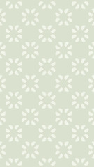 Ornate geometric pattern and two-tone abstract background