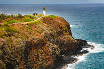 Beautiful Tropical lighthouse