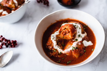 Golabki, stuffed cabbage