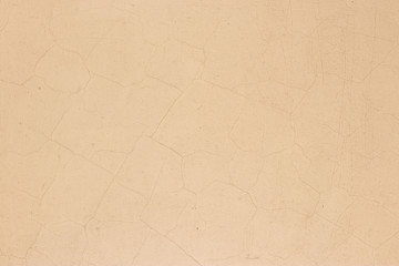 Obraz premium Plastered background wall texture with cracks (old, cracked, broken) closeup view