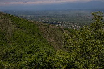 View from the mountains