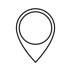 pin pointer location icon