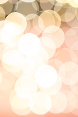 Lens Flare Bokeh Orange/Yellow Overlay