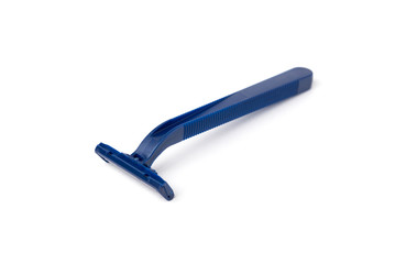 Razor isolated on white background.