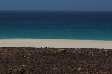Beach on Boa Vista, Cape Verde