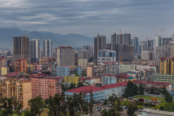 Naklejka premium Georgia spring city