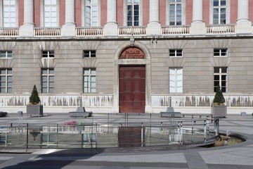Naklejka premium VILLE DE CHAMBERY - PALAIS DE JUSTICE - SAVOIE - FRANCE