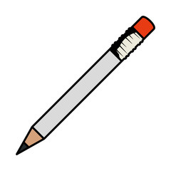pencil writing isolated icon