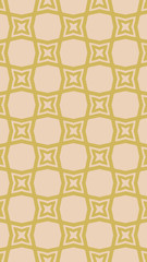 Ornate geometric pattern and two-tone abstract background