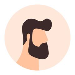 Man with Beard Hipster Style