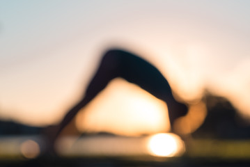 Yoga Silhouette 