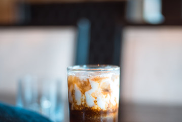 Coffee time at coffee shop