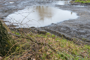 Hochwasser nach Starkregen