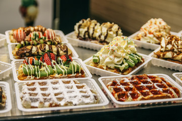 Belgian waffles