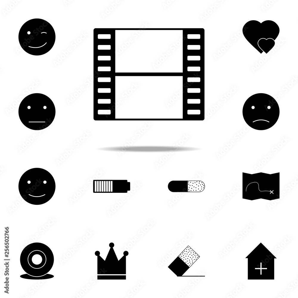 Poster camera roll icon. web icons universal set for web and mobile