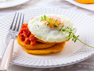 Hearty breakfast