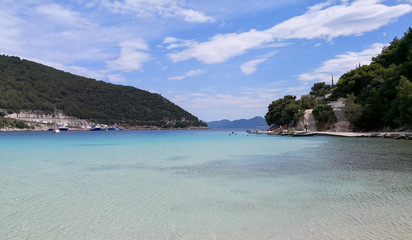 A peaceful beach in croatia