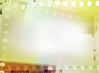 Film frames background