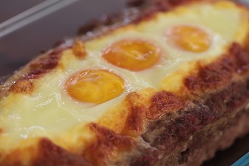  meatloaf with eggs