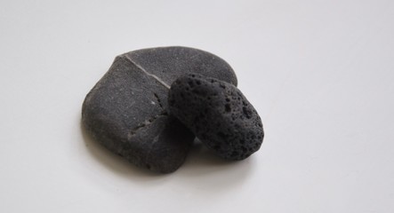 kamienie, lawa, czarny © Ewa