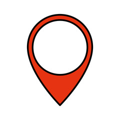 pin pointer location icon