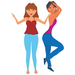 beautiful and sensual women characters