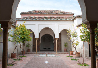 Fototapeta premium Malaga Old Town Architecture