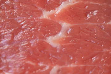 Beef raw red meat closeup texture background