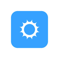 Modern Icon Weather Button Applications