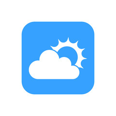 Modern Icon Weather Button Applications