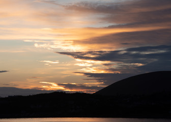 sonnenuntergang auf den lofoten