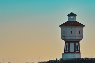Fototapeta na wymiar Lighthouse in Langeoog, Germany