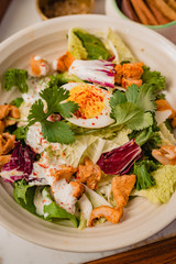 fresh vegetable salad
