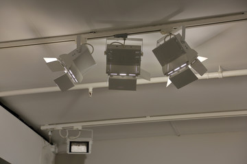 Professional lighting equipment for halls, cinemas and theaters