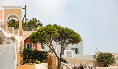 Naklejka premium Santorini landscape 