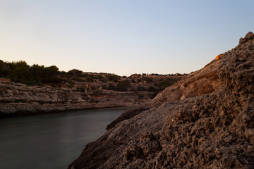 Fototapeta na wymiar View of Cala Greca, Lampedusa