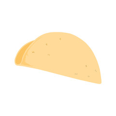 Empty Taco Shell Vector