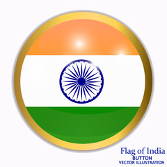 Bright background with flag of India. Happy India day background. Bright illustration with flag .