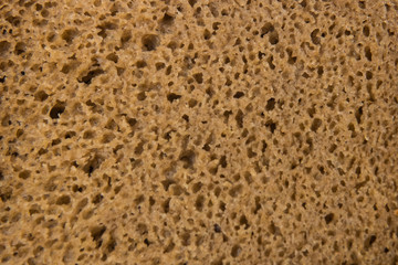 Whole grain bread texture background