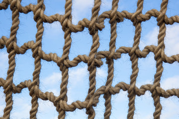Net from ropes