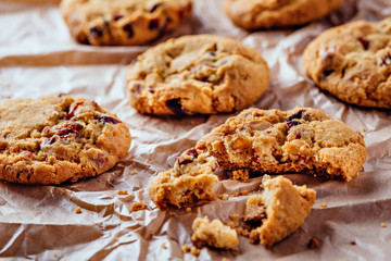 Homemade fresh cookies