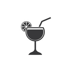 Modern cocktail icon