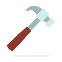 A shoe hammer vector flat isolated