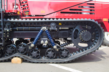 Details of agricultural machinery, plow, tractor and harrow