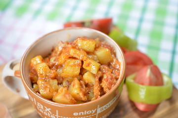 homemade potato Glosbe