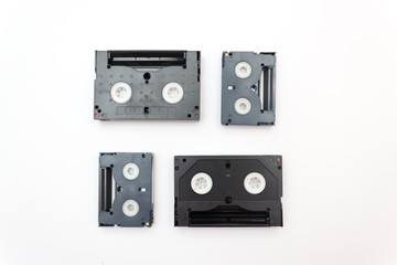 VHS video tape cassette, Vintage concept